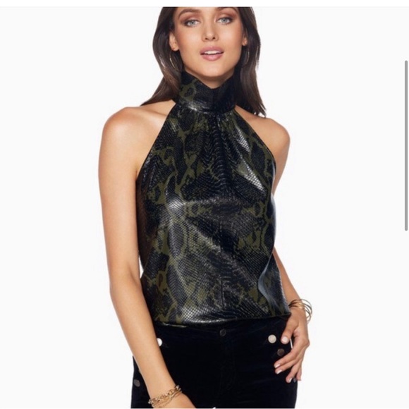 NWT NEW $285 REMY BROOK EMBOSSED PAM TOP - Picture 3 of 5
